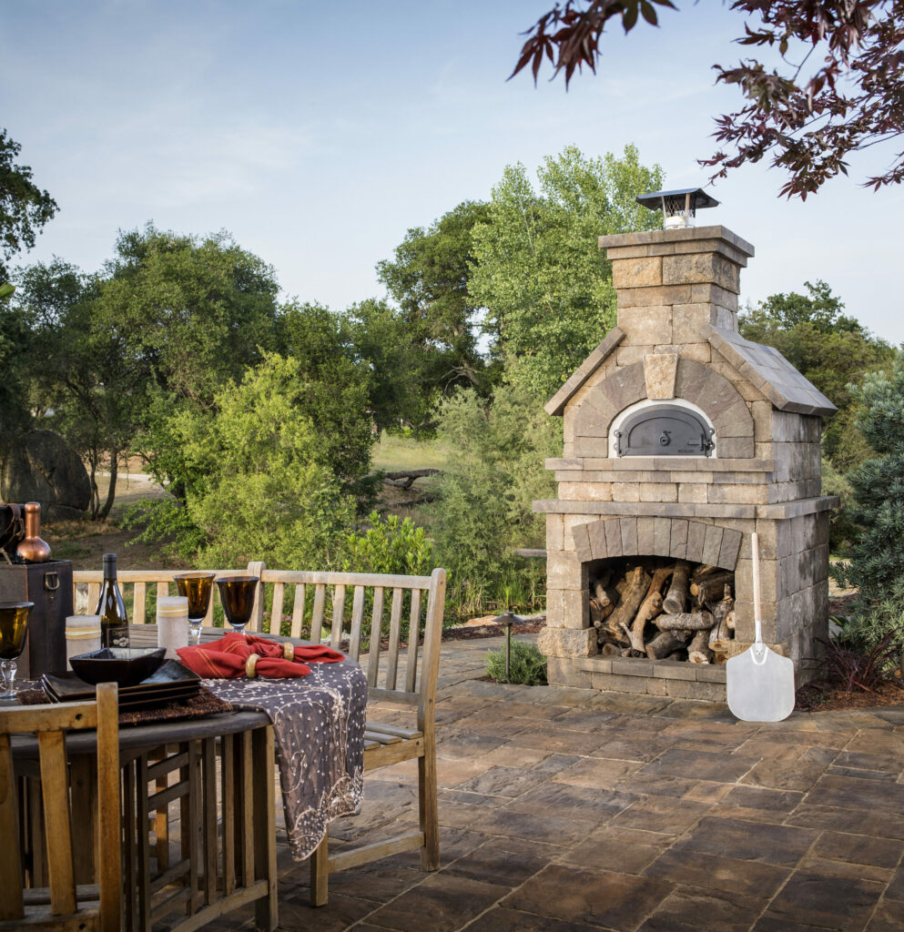 outdoor fireplace san mateo