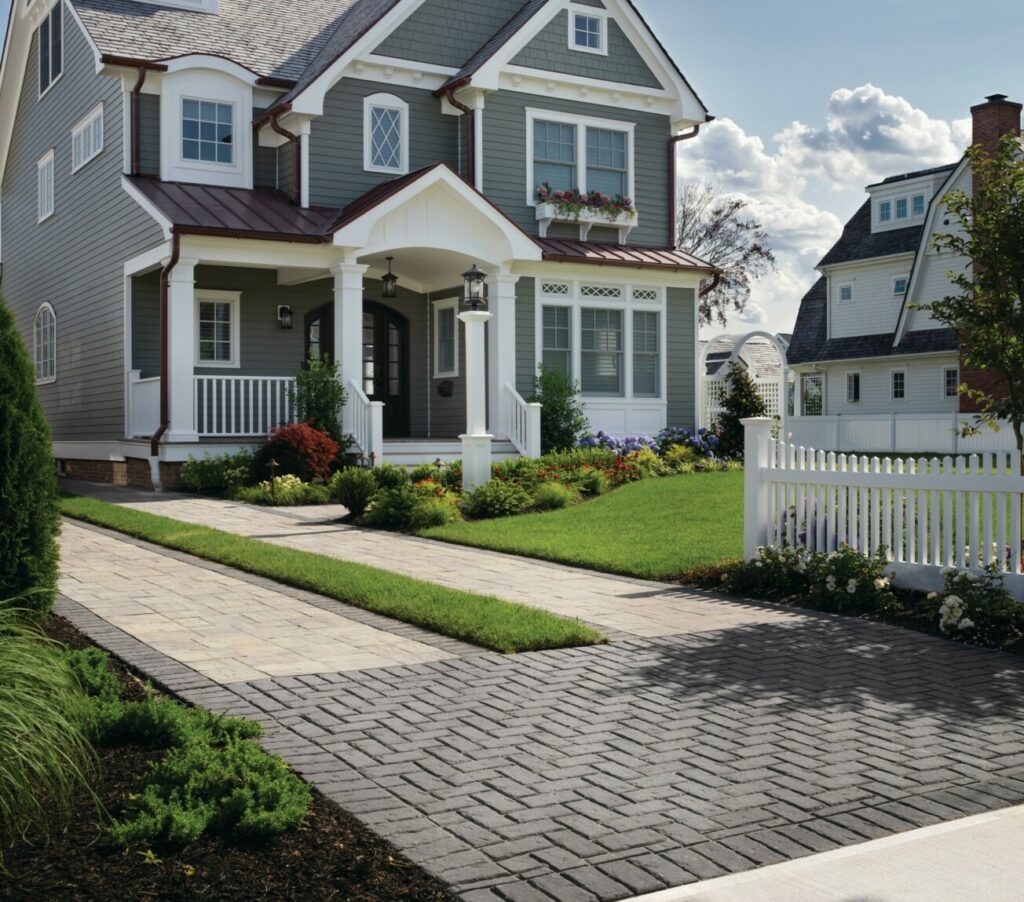driveway paver design ideas