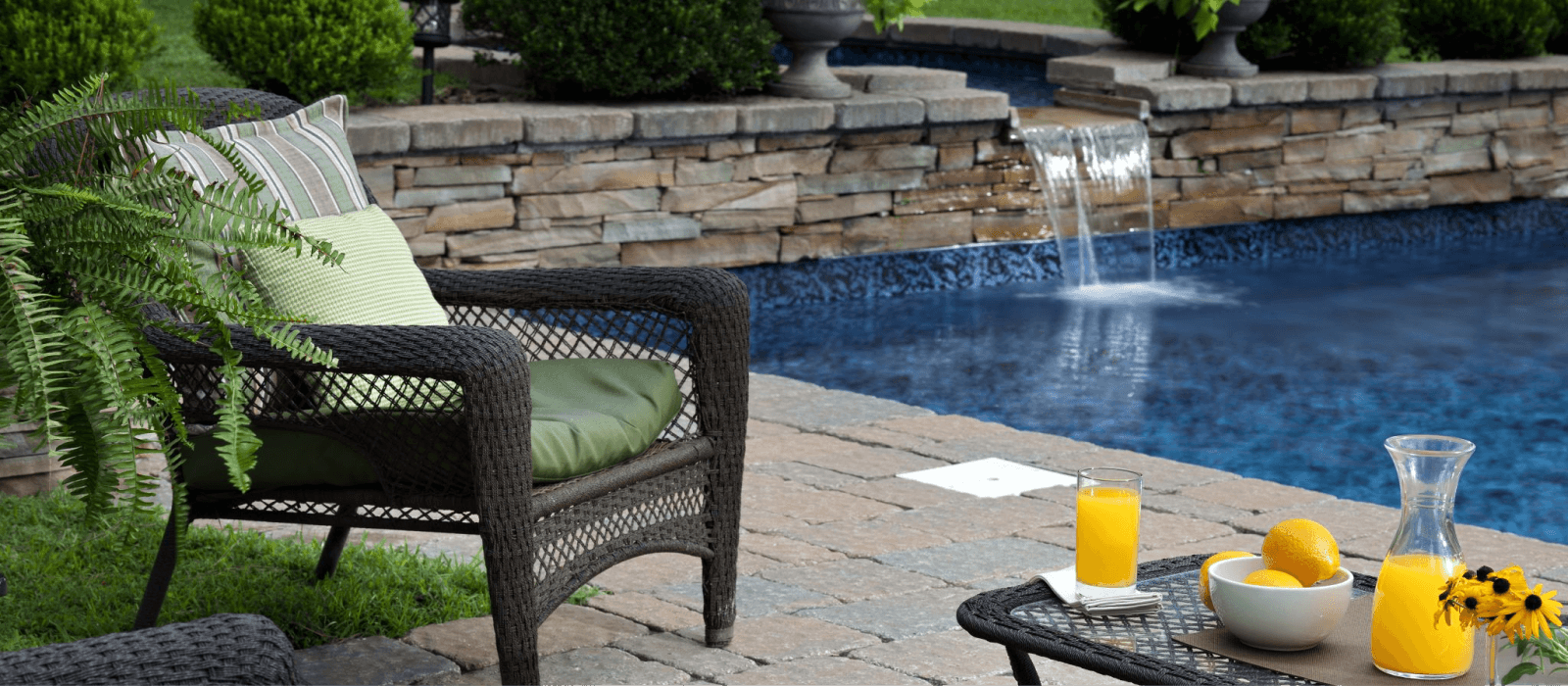 Pool patio