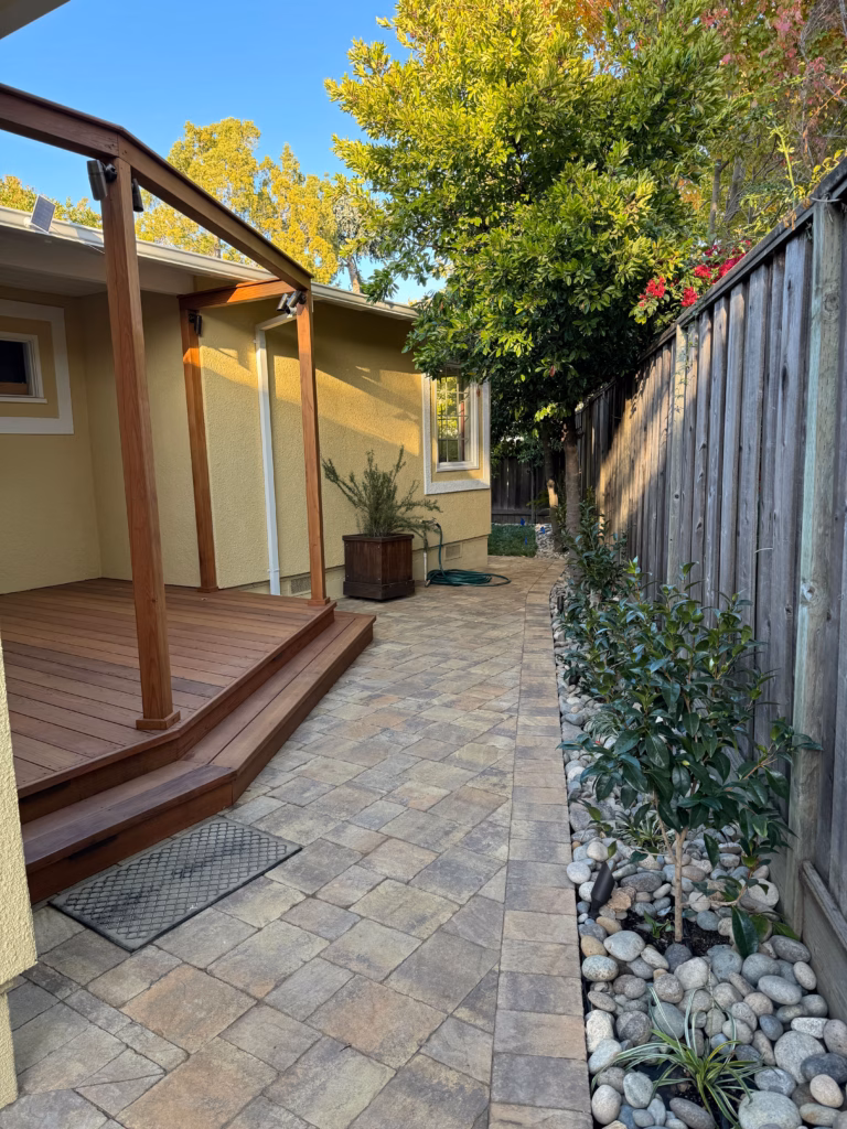 After — Outdoor living project in San Mateo. Sequoia Outdoor.